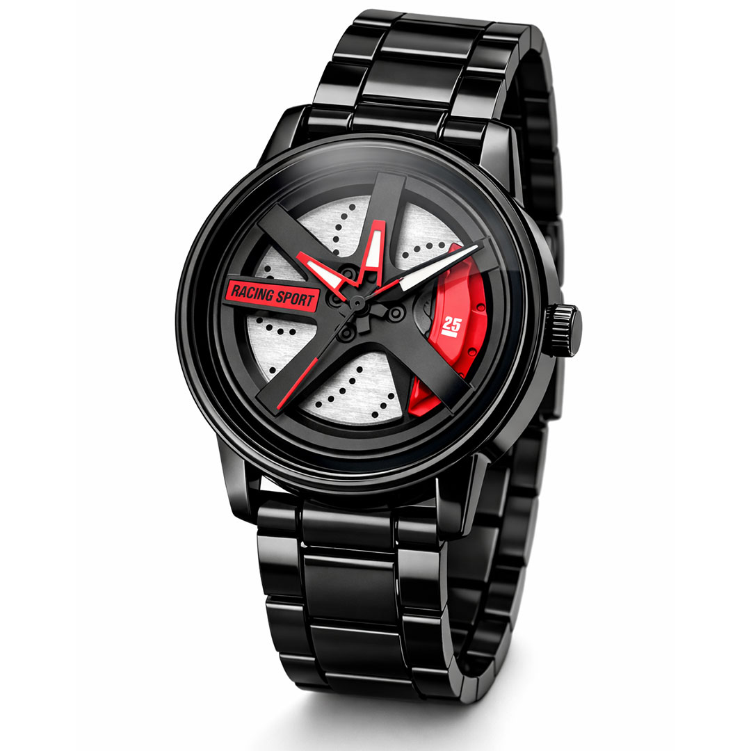 Skmei 1787 Rotation Wheel Creative Fashion Men Stainless Steel Watch – Lamon Watch | Rotating Dial Wheel Design