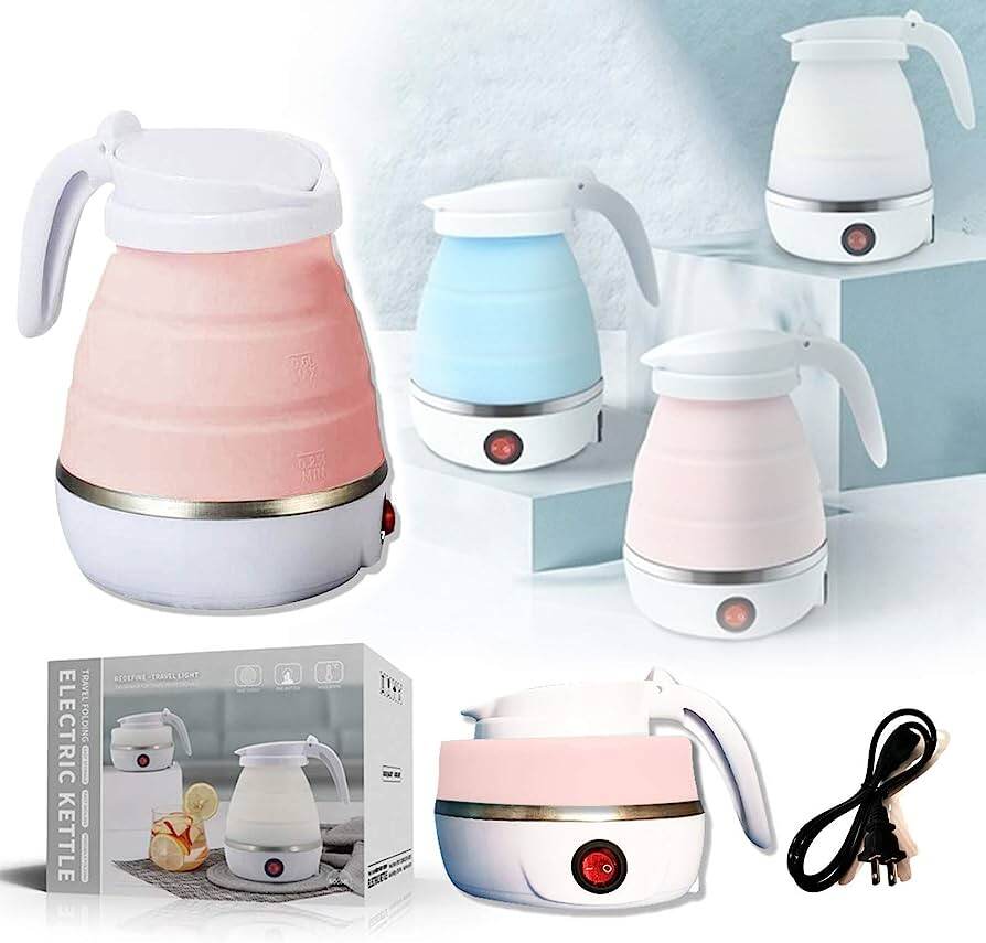 Portable Electric Kettle | Mini Electric Heating Pot পোর্টেবল ইলেকট্রিক কেটলি | মিনি পানি গরম করার পট