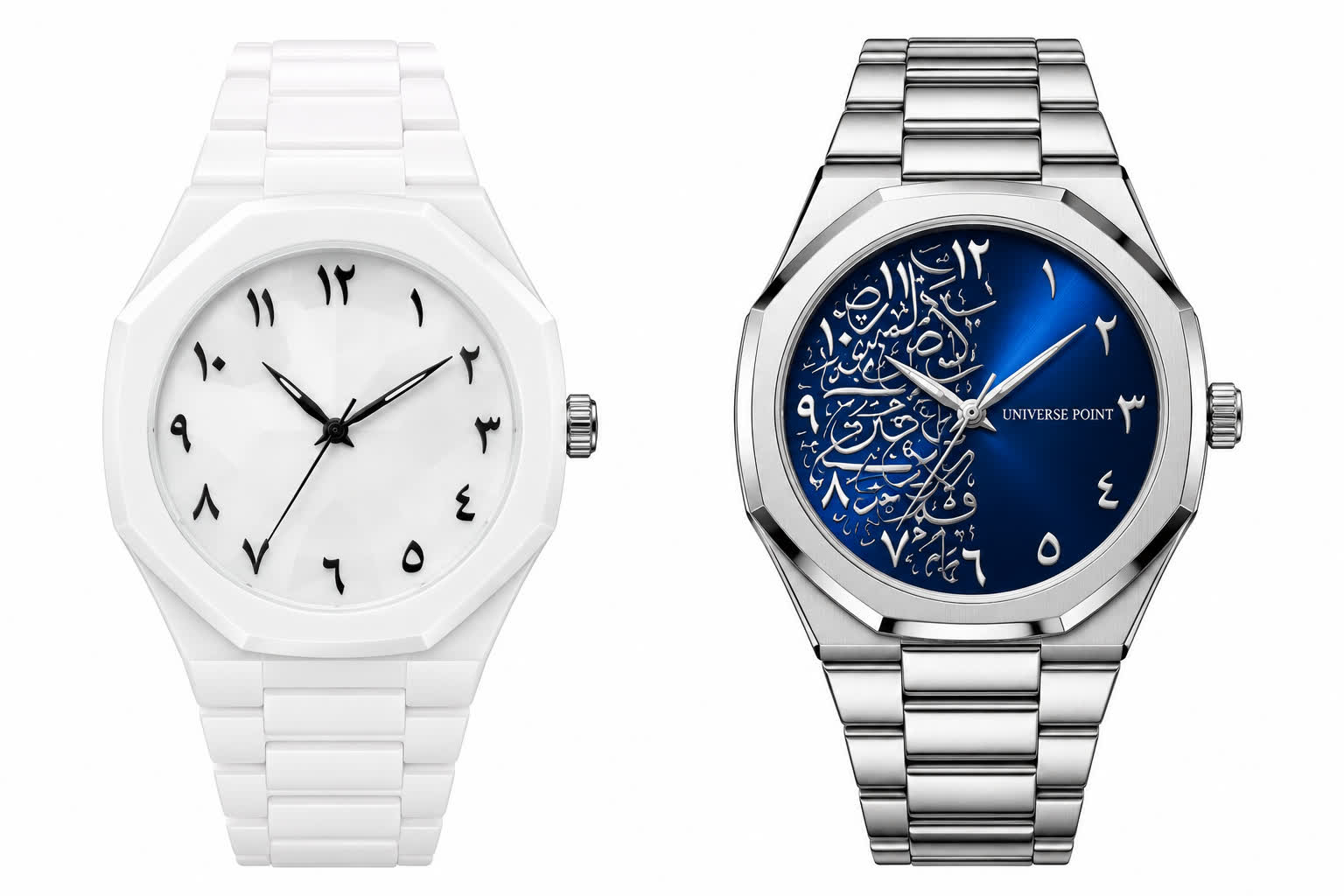 Premium Arabic Dial Watch Combo | Stylish Men's Luxury Watch Set – ৳399